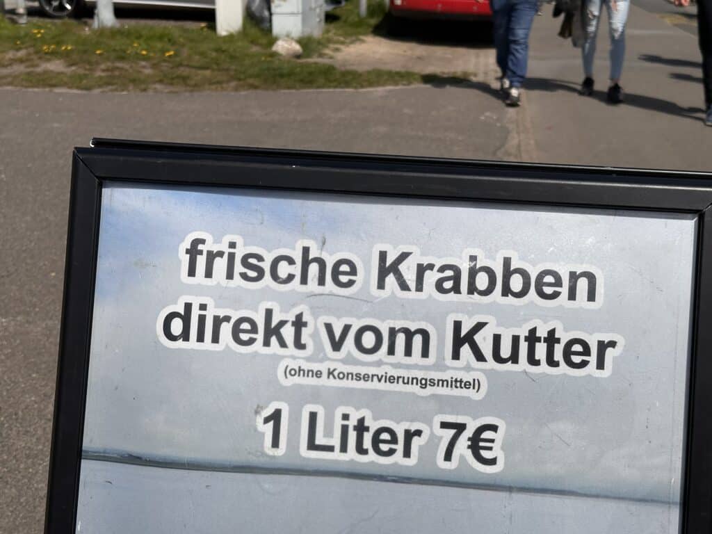 Frische Büsumer Krabben vom Kutter. Was kosten diese 2023? Foto: ARKM.media