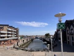 Krabbenpreise 2026 in Büsum. Blick auf den Museumshafen.